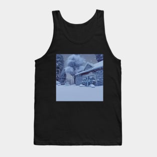 Christmas Snowing Tank Top